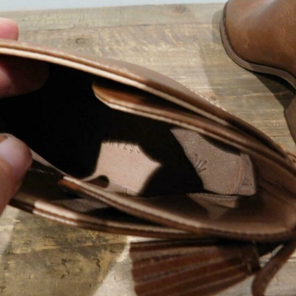 ! Madewell Et Sezane $268 Heel Tassel Boot f6025 - Picture 3 of 3